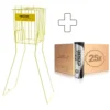 Code Black 25x 4 Ball Tube Plus Basket 1 Code Black 25x 4 Ball Tube Plus Basket -Tennis Point Shop 0005400000 000 1