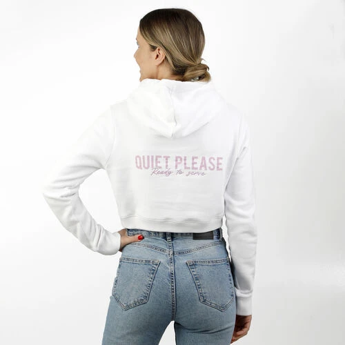 Ready To Serve Crop Hoody Women 6 Ready To Serve Crop Hoody Women - Image 4