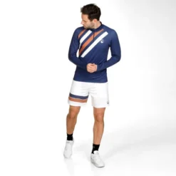 Big Serve 1/4 Zip Long Sleeve Men -Tennis Point Shop 00266000 0 3