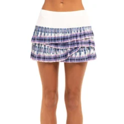 Batik Pleated Scallop Skirt Women -Tennis Point Shop 01234000 11