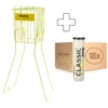 Classic Tennisball 18x 4 Ball Tube Plus Basket -Tennis Point Shop 0126100000 000