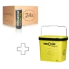 Premium Tennisball 24x 3 Ball Tube In A Box, Plus Ball Bucket -Tennis Point Shop 0127500000 000