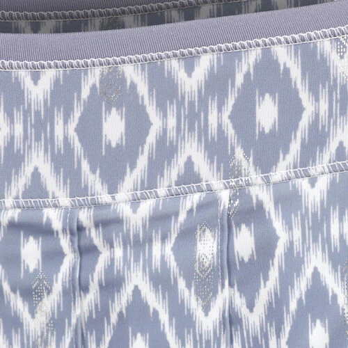 Metallic Ikat Pleated Skirt Women 7 Metallic Ikat Pleated Skirt Women - Image 5