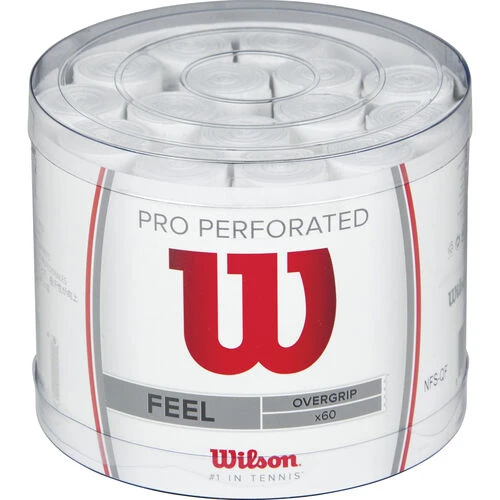Wilson Pro Overgrip Perforated 60 Pack 3 Wilson Pro Overgrip Perforated 60 Pack