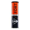 Dunlop Fort Clay Court 4 Ball Tube -Tennis Point Shop 0162300000 000