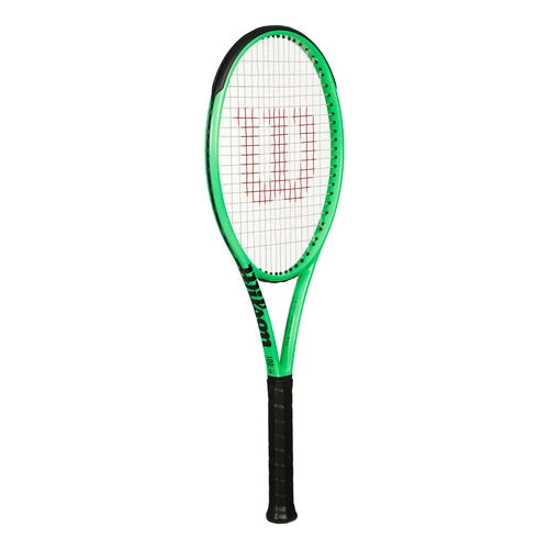 Wilson Blade 100L V8 Bright Neon Green Tour Racket 4 Wilson Blade 100L V8 Bright Neon Green Tour Racket - Image 2
