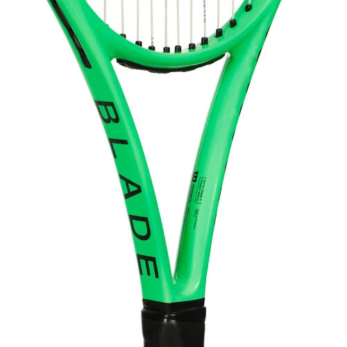 Wilson Blade 100L V8 Bright Neon Green Tour Racket 8 Wilson Blade 100L V8 Bright Neon Green Tour Racket - Image 6