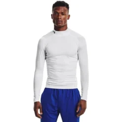 Under Armour Heatgear Comp Mock Long Sleeve Men -Tennis Point Shop 07760000 10