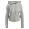 ADIDAS 3-Stripes FT Crop Hoody Women -Tennis Point Shop 15525000 000
