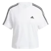 ADIDAS Essentials 3-Stripes Single Jersey Crop T-Shirt Women 2 ADIDAS Essentials 3-Stripes Single Jersey Crop T-Shirt Women -Tennis Point Shop 17754000 000