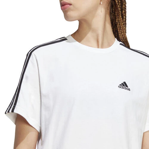 ADIDAS Essentials 3-Stripes Single Jersey Crop T-Shirt Women 7 ADIDAS Essentials 3-Stripes Single Jersey Crop T-Shirt Women - Image 5