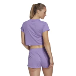 ADIDAS Essentials AEROREADY Train 3 Bar Logo Crop T-Shirt Women -Tennis Point Shop 17845000 14