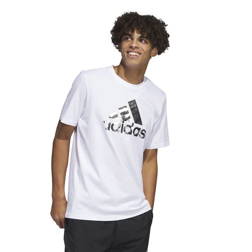 ADIDAS Power Logo Foil T-Shirt Men 4 ADIDAS Power Logo Foil T-Shirt Men - Image 2