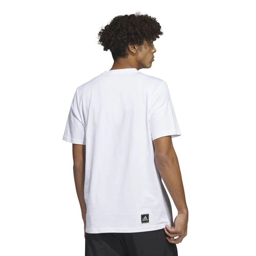 ADIDAS Power Logo Foil T-Shirt Men 5 ADIDAS Power Logo Foil T-Shirt Men - Image 3