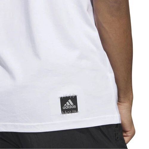 ADIDAS Power Logo Foil T-Shirt Men 7 ADIDAS Power Logo Foil T-Shirt Men - Image 5