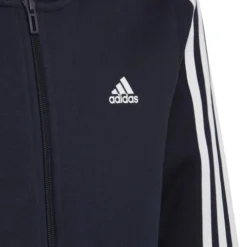 ADIDAS 3-Stripes Fleece Full-Zip Hoodie Boys -Tennis Point Shop 18065000 12