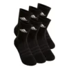 ADIDAS Crew Sportswear Ankle Sports Socks 6 Pack -Tennis Point Shop 18129000 000