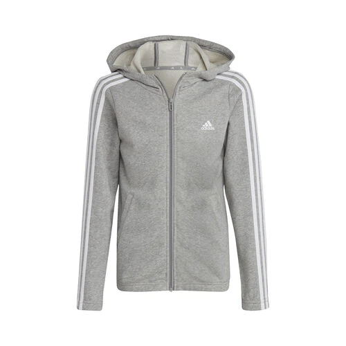 ADIDAS 3 Stripes Zip Hoodie Girls 3 ADIDAS 3 Stripes Zip Hoodie Girls