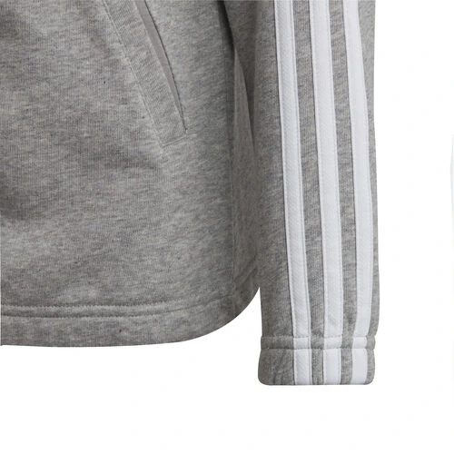 ADIDAS 3 Stripes Zip Hoodie Girls 6 ADIDAS 3 Stripes Zip Hoodie Girls - Image 4