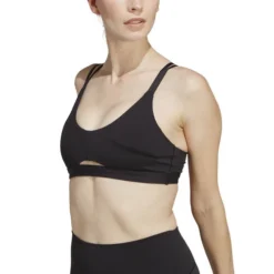 ADIDAS YO Long Studio Low-Support Sports Bras Women -Tennis Point Shop 18507000 17