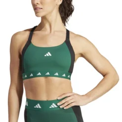 ADIDAS PWI Medium-Sport Tech-Fit Color Block Sports Bras Women 10 ADIDAS PWI Medium-Sport Tech-Fit Color Block Sports Bras Women -Tennis Point Shop 18520000 13