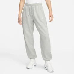 Nike Sportswear Club Fleece Mid-Rise Oversized Training Pants Women -Tennis Point Shop 55472000 10