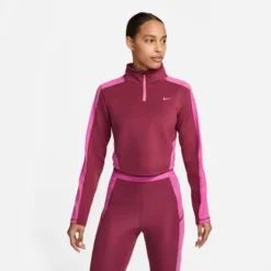 Nike Dri-Fit Half-Zip Long Sleeve Women -Tennis Point Shop 56707000 13