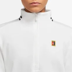 Nike Dri-Fit Court Heritage 1/4 Zip Sweatshirt Women -Tennis Point Shop 57383000 16